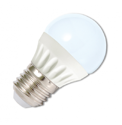 LED žárovka E27 G45 bílá 5W 450Lm Ecolite